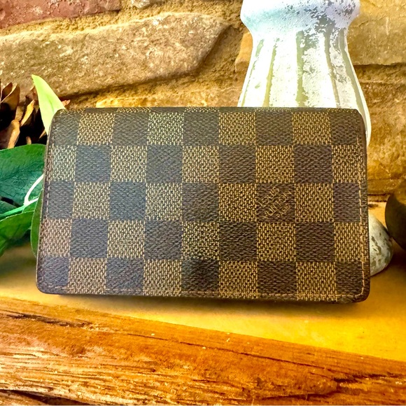 Louis Vuitton Handbags - Louis Vuitton Damier Porte Monnaie Billets Tresor Bifold Wallet Brown